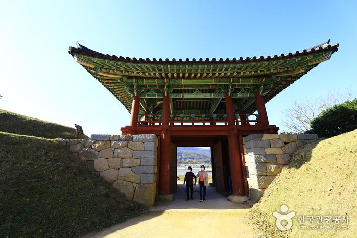 장도 청해진 유적지 외성문