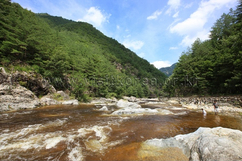 물길 따라가는 덕풍계곡 트레킹 여행 가볼만한곳
