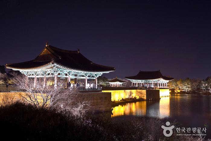 ‘한국관광공사 야간 관광 100선’에 오른 경주 동궁과 월지
