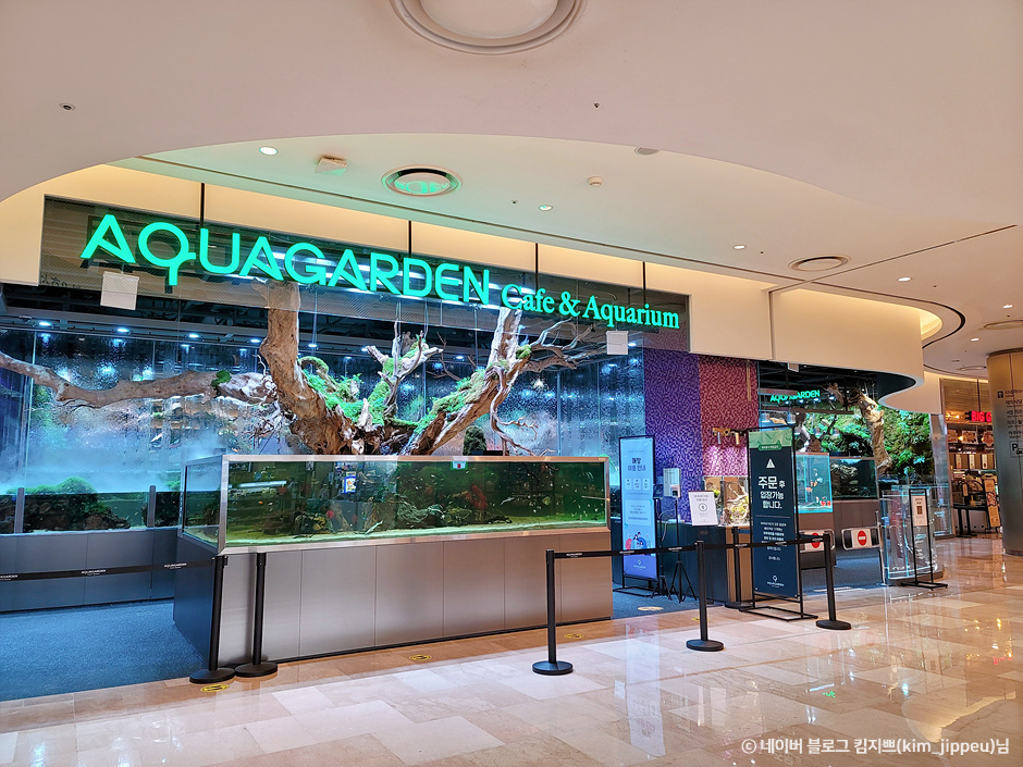 아쿠아가든카페 롯데월드타워점 여행 가볼만한곳