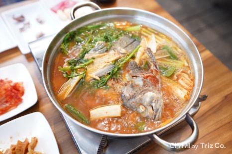 강릉 경포대 송포회집 매운탕, 회를 먹고 마무리로 즐기는 얼큰한 국물