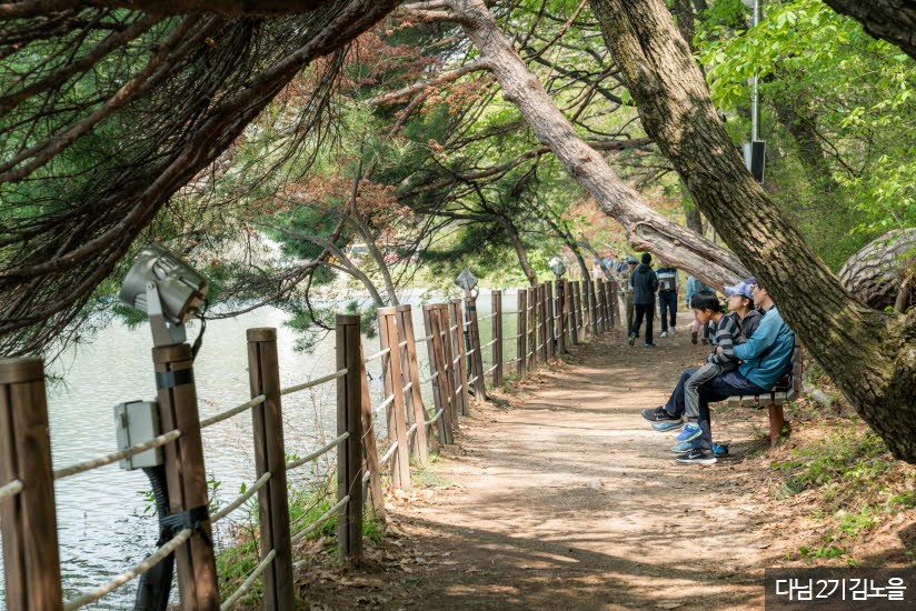 산정호수 둘레길