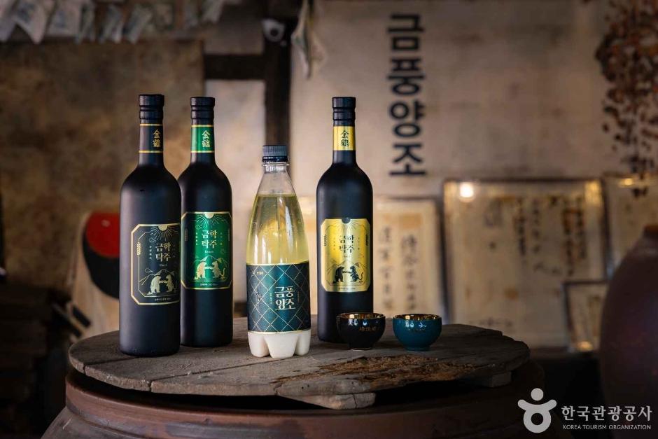 金豊醸造場の内部