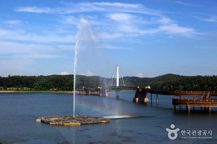 은파호수공원 음악분수 여행 가볼만한곳