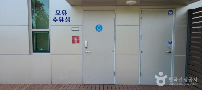 세계무술공원 입구 주차장 수유실