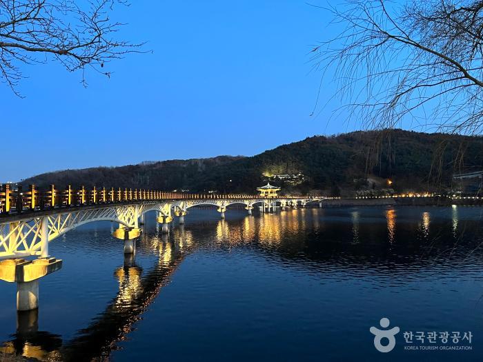 안동 여행 필수 코스, 월영교 야경
