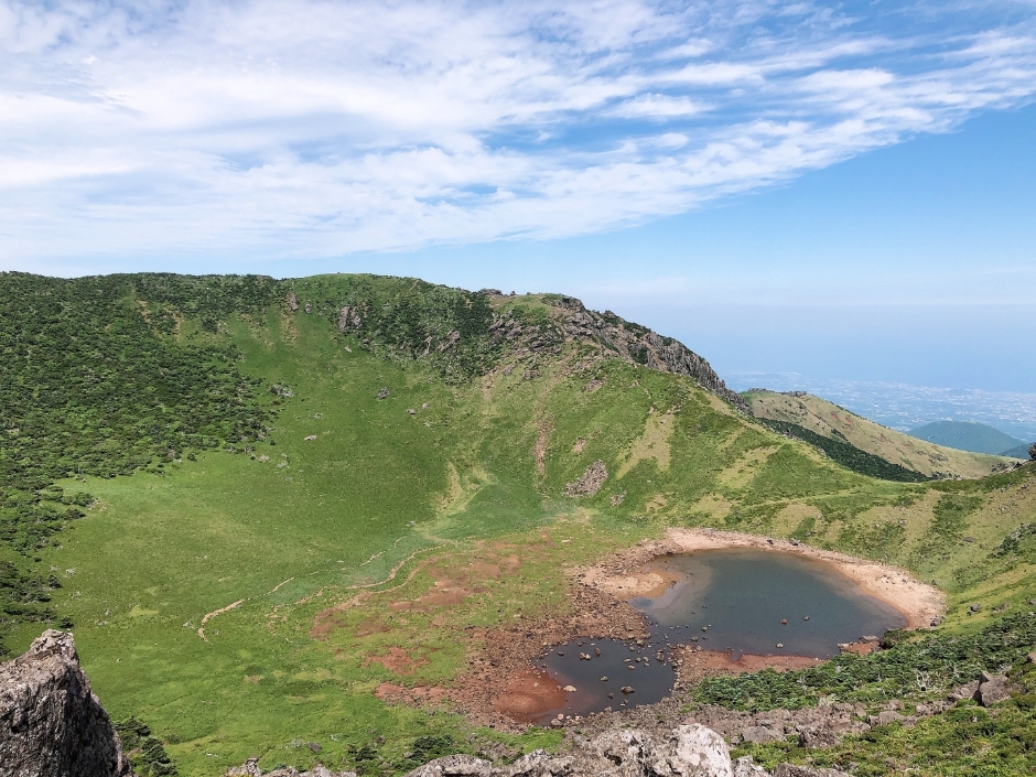 한라산 가을 단풍 사진