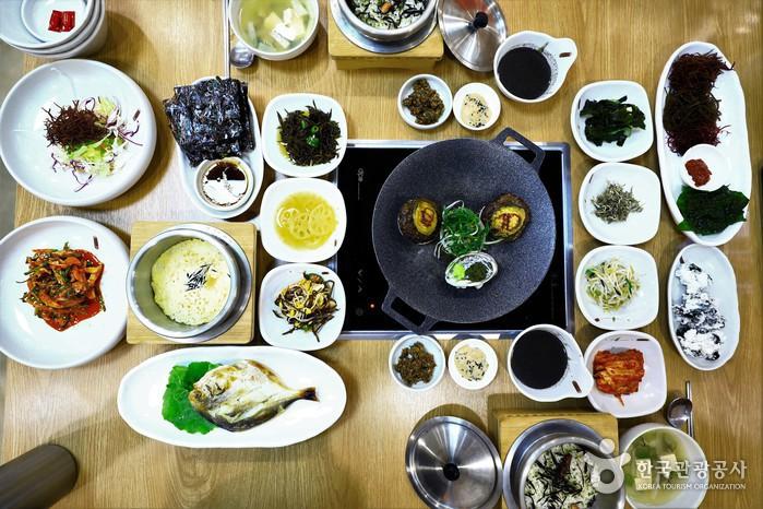 모래뜰 해양치유밥상 한 상